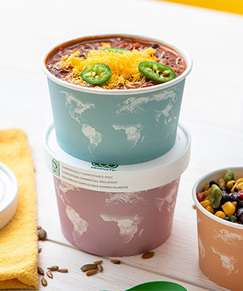 World Art™ Soup Cups Stacked