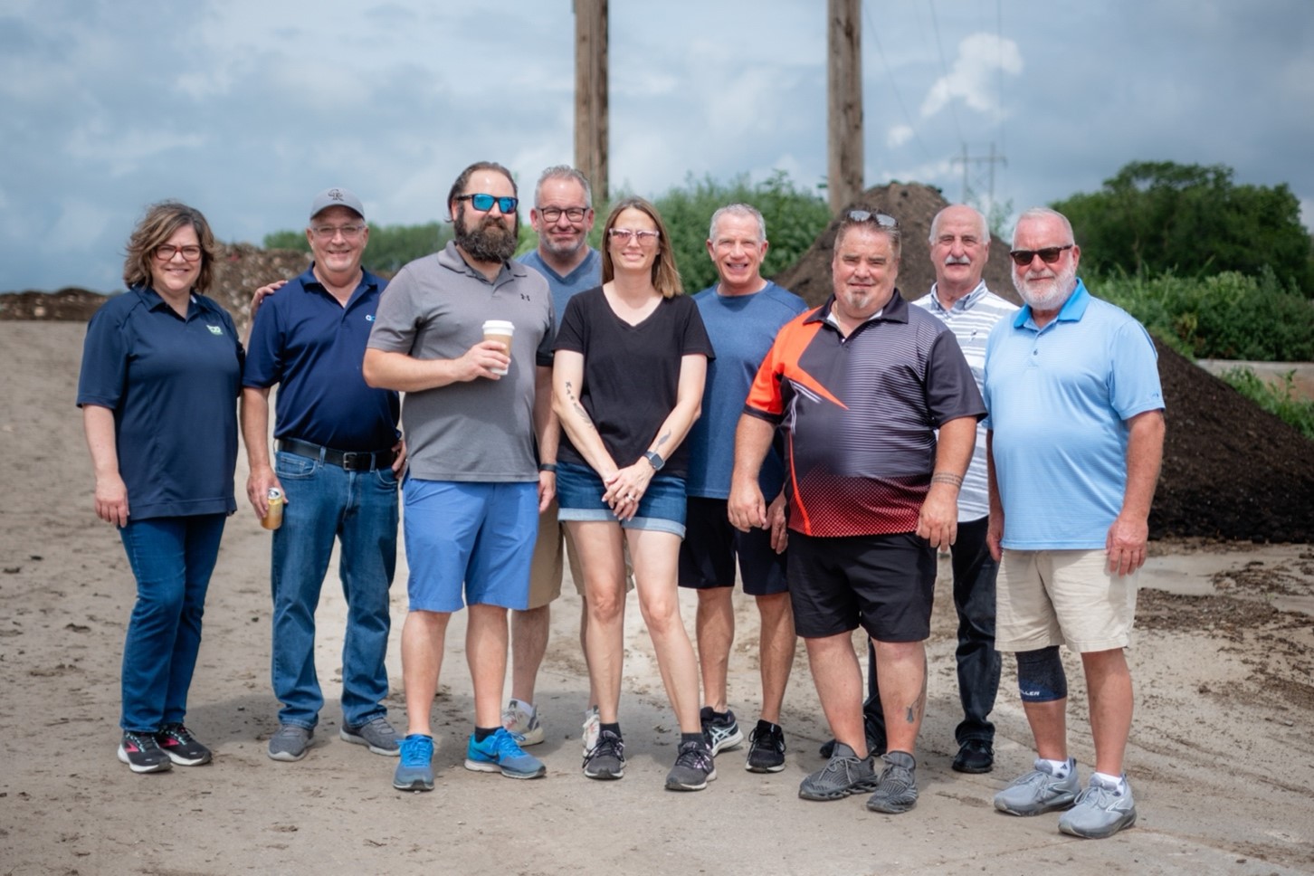 Eco-Products PZW Jamie Brown and Axcion Food Services NE Team members